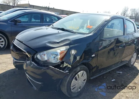 2017 Mitsubishi Mirage Es from USA, damaged, VIN ML32A3HJ5HH007420